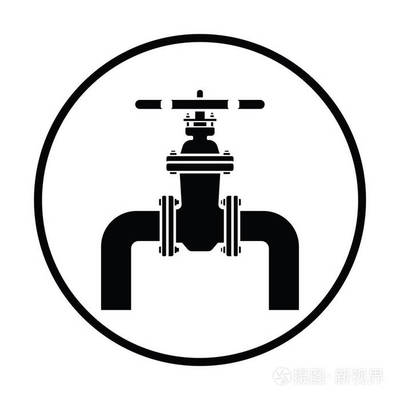 管閥門圖標(biāo)設(shè)計(jì) 簡潔圓形薄身矢量圖的特征與應(yīng)用